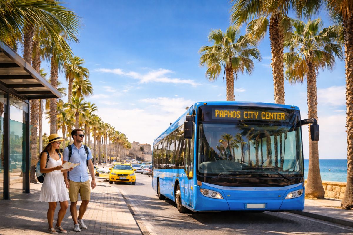 transport publiczny na Cyprze Pafos