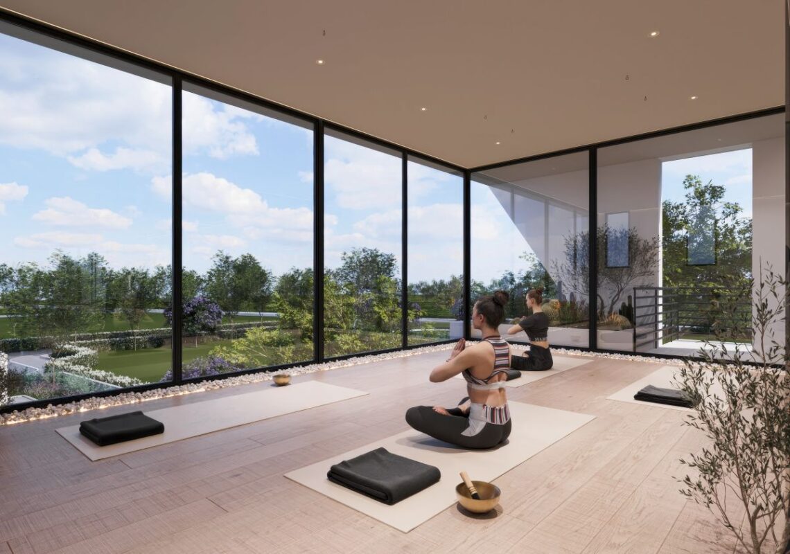 apartament na Cyprze joga w Pafos