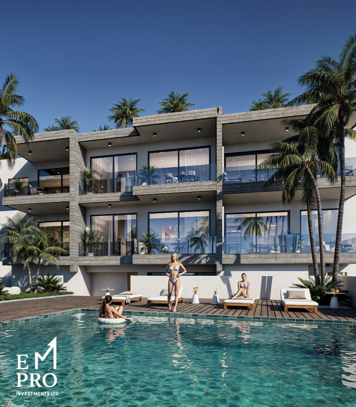 Budynki inwestycyjna na Cyprze