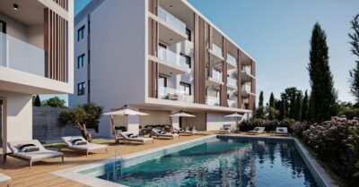 kompleks mieszkaniowy Pafos Cypr basen
